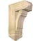 Ekena Millwork Olympic Arts and Crafts Rough Sawn Bracket w/ Offset Brace, Douglas Fir, 8"W x 18"D x 26"H BKT0806X18X26OLY03RDF - alternate 1